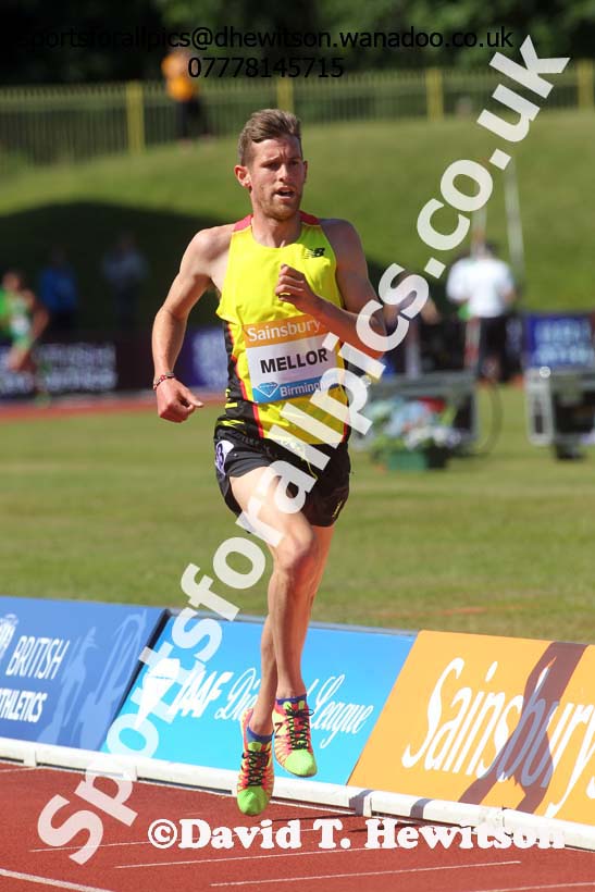 Mens 5000 metres, IAAF Diamond League, Birmingham. Photo: David T. Hewitson/Sports for All Pics